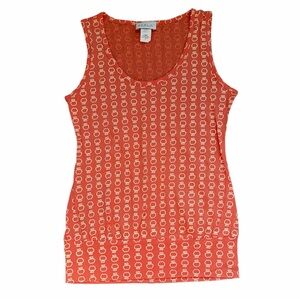 Deadstock Geri C. Apple Print Y2K tank top